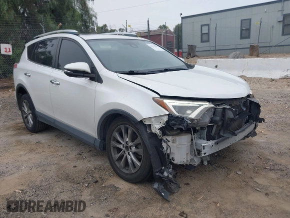 2016 Toyota RAV4 Limited with VIN JTMYFREV2GJ065656, listed as a IAAI auction lot 42575320 with 124,648 mi miles and . Bid and sale history available at DreamBid. Image 1.
