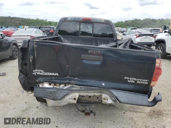 2005 Toyota Tacoma PreRunner with VIN 3TMKU72N45M001834, listed as a Copart auction lot 53280165 with Not provided miles and Clean title. Bid and sale history available at DreamBid. Image 6.