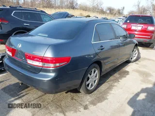 2003 Honda Accord EX z VIN 1HGCM66593A014065, wystawiony jako IAAI lot #41774694 z przebiegiem 163 536 mil mil oraz . Historia ofert i sprzedaży dostępna na DreamBid. Obrazek 4.
