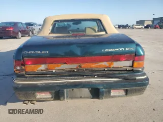1994 Chrysler LeBaron z VIN 1C3EU4537RF286710, wystawiony jako Copart lot #52610475 z przebiegiem 64 533 mil mil oraz Szkody całkowita. Historia ofert i sprzedaży dostępna na DreamBid. Obrazek 6.