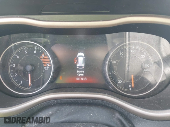 2017 Jeep Cherokee Limited with VIN 1C4PJLDS9HW623621, listed as a IAAI auction lot 41628758 with 158,112 mi miles and . Bid and sale history available at DreamBid. Image 7.
