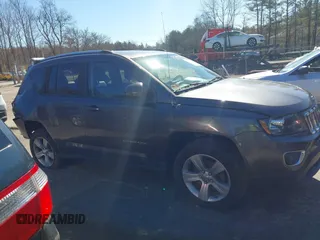 2016 Jeep Compass High Altitude Edition with VIN 1C4NJDEB2GD746490, listed as a IAAI auction lot 41704628 with 95,732 mi miles. Bid and sale history available at carsss.com. Image 13.