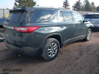 2018 Chevrolet Traverse LT Cloth with VIN 1GNEVGKW3JJ253169, listed as a IAAI auction lot 41672773 with 154,813 mi miles. Bid and sale history available at carsss.com. Image 4.