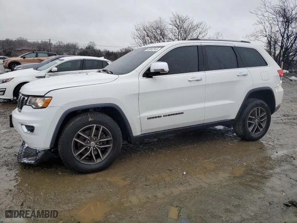 2017 Jeep Grand Cherokee Limited with VIN 1C4RJFBG9HC864072, listed as a Copart auction lot 43852345 with 112,796 mi miles and Salvage Title. Bid and sale history available at carsss.com. Image 1.