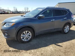 2016 Nissan Rogue SV z VIN 5N1AT2MV9GC860271, wystawiony jako Copart lot #55862815 z przebiegiem 263 687 mil mil oraz Szkody całkowita. Historia ofert i sprzedaży dostępna na DreamBid. Obrazek 1.