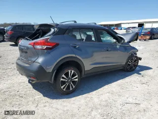 2019 Nissan Kicks SV with VIN 3N1CP5CU0KL510457, listed as a Copart auction lot 50760255 with 0 mi miles and Salvage Title. Bid and sale history available at carsss.com. Image 3.