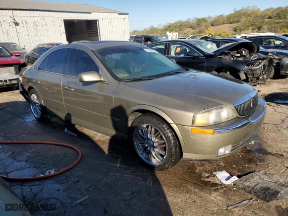 2001 Lincoln LS Sport with VIN 1LNHM87A91Y623524, listed as a Copart auction lot 76304904 with 0 mi miles and Salvage Title. Bid and sale history available at carsss.com. Image 4.
