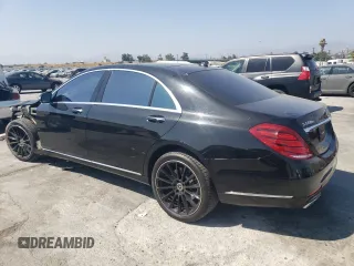 2017 Mercedes-Benz S 550e with VIN WDDUG6DBXHA289413, listed as a Copart auction lot 60136854 with 46,405 mi miles and Salvage Title. Bid and sale history available at DreamBid. Image 2.