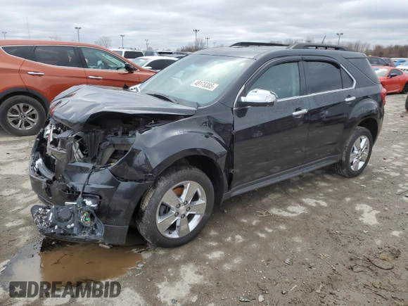 2015 Chevrolet Equinox LT with VIN 2GNFLGEK3F6387042, listed as a Copart auction lot 46178385 with 152,690 mi miles and Clean Title. Bid and sale history available at carsss.com. Image 1.
