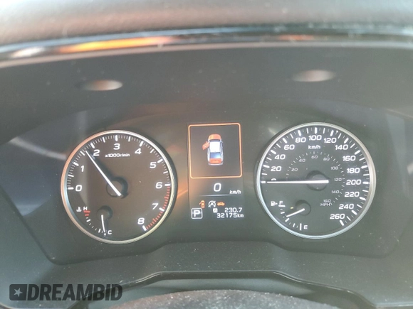 2020 Subaru Legacy with VIN 4S3BWDA6XL3008126, listed as a Copart auction lot 71877724 with 32,175 mi miles and Salvage title. Bid and sale history available at DreamBid. Image 9.