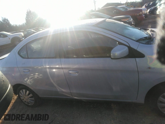 2023 Mitsubishi Mirage ES with VIN ML32FUFJ8PHF01282, listed as a IAAI auction lot 41256460 with 21,490 mi miles and . Bid and sale history available at DreamBid. Image 14.
