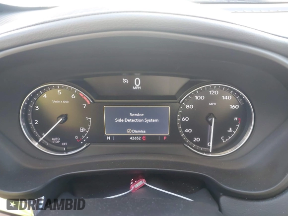 2023 Cadillac XT4 FWD Luxury with VIN 1GYAZAR48PF205055, listed as a IAAI auction lot 41915442 with 42,652 mi miles. Bid and sale history available at carsss.com. Image 7.