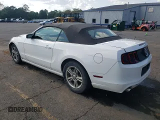 2013 Ford Mustang V6 with VIN 1ZVBP8EM9D5275936, listed as a Copart auction lot 54716455 with 225,596 mi miles and Salvage title. Bid and sale history available at DreamBid. Image 2.