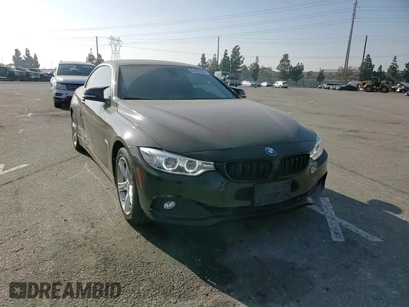 2015 BMW 4 Series 428i with VIN WBA3V7C53F5A24500, listed as a Copart auction lot 81058994 with 97,205 mi miles and Salvage Title. Bid and sale history available at carsss.com. Image 10.