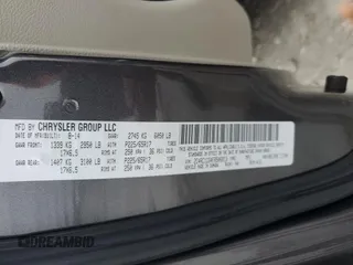 2015 Chrysler Town & Country Touring-L with VIN 2C4RC1CG4FR506913, listed as a Copart auction lot 82864954 with 104,778 mi miles and Salvage Title. Bid and sale history available at carsss.com. Image 13.