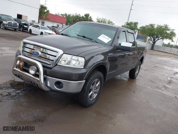 2007 Ford F-150 XLT with VIN 1FTPW14V27FB58193, listed as a IAAI auction lot 41869449 with 131,595 mi miles. Bid and sale history available at carsss.com. Image 2.