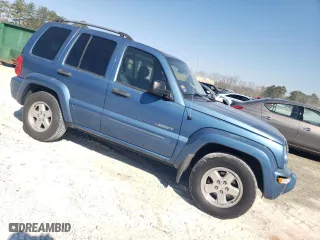 2004 Jeep Liberty Limited with VIN 1J4GL58K04W297888, listed as a Copart auction lot 46644735 with 197,653 mi miles and Salvage Title. Bid and sale history available at carsss.com. Image 4.