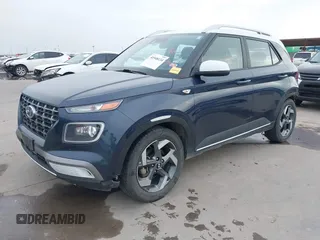 2020 Hyundai Venue SEL with VIN KMHRC8A32LU027103, listed as a IAAI auction lot 41948134 with 152,489 mi miles. Bid and sale history available at carsss.com. Image 2.