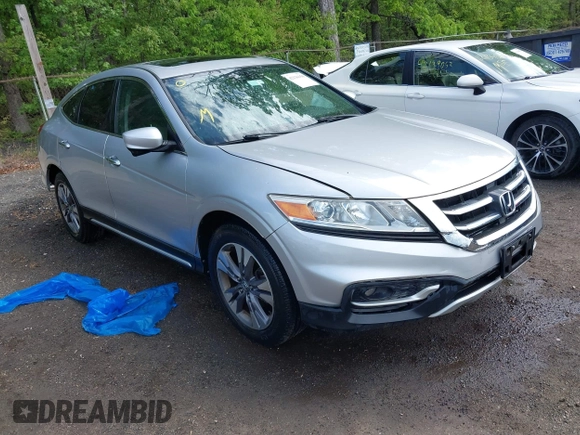 2013 Honda Crosstour EX-L z VIN 5J6TF2H58DL002942, wystawiony jako IAAI lot #42136150 z przebiegiem 42 787 mil mil oraz . Historia ofert i sprzedaży dostępna na DreamBid. Obrazek 1.