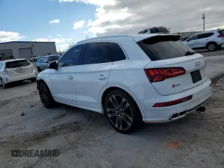 2018 Audi SQ5 Prestige with VIN WA1C4AFY6J2052057, listed as a Copart auction lot 79456873 with 95,545 mi miles and . Bid and sale history available at DreamBid. Image 2.