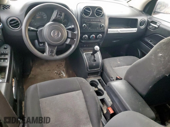 2016 Jeep Compass Sport with VIN 1C4NJCBA8GD559907, listed as a Copart auction lot 60862605 with Not provided miles and Salvage title. Bid and sale history available at DreamBid. Image 8.