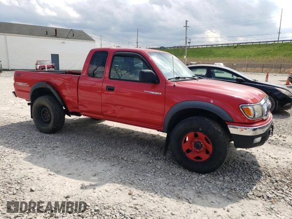 2004 Toyota Tacoma with VIN 5TEWN72N54Z412241, listed as a Copart auction lot 54906175 with 109,044 mi miles and Salvage Title. Bid and sale history available at DreamBid. Image 4.