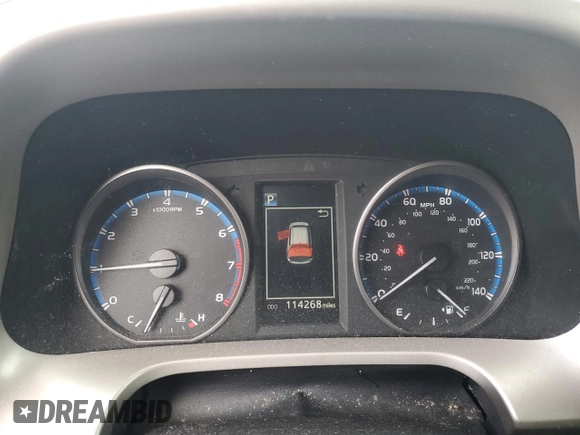 2017 Toyota RAV4 LE with VIN 2T3BFREV3HW553894, listed as a Copart auction lot 51763825 with 114,268 mi miles and Salvage Title. Bid and sale history available at carsss.com. Image 9.