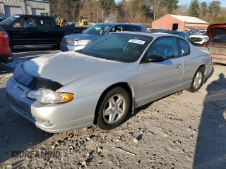 2004 Chevrolet Monte Carlo SS with VIN 2G1WX12K949276966, listed as a Copart auction lot 79441413 with 44,244 mi miles and Clean Title. Bid and sale history available at carsss.com. Image 1.
