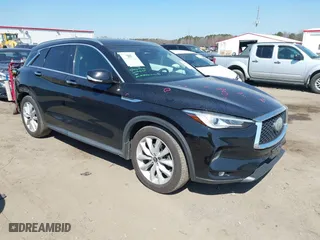 2019 Infiniti QX50 LUXE with VIN 3PCAJ5M32KF106229, listed as a IAAI auction lot 41775874 with 88,875 mi miles. Bid and sale history available at carsss.com. Image 1.