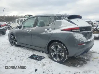2019 Nissan LEAF SV z VIN 1N4AZ1CP8KC316665, wystawiony jako Copart lot #46063065 z przebiegiem 29 759 mil mil oraz Szkody całkowita. Historia ofert i sprzedaży dostępna na DreamBid. Obrazek 2.
