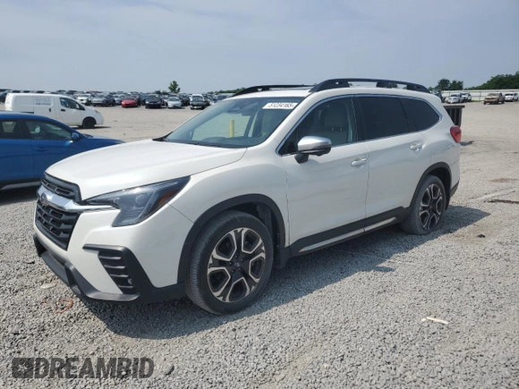 2023 Subaru Ascent Limited with VIN 4S4WMAUD1P3403216, listed as a Copart auction lot 60088595 with 21,729 mi miles and Salvage title. Bid and sale history available at DreamBid. Image 1.