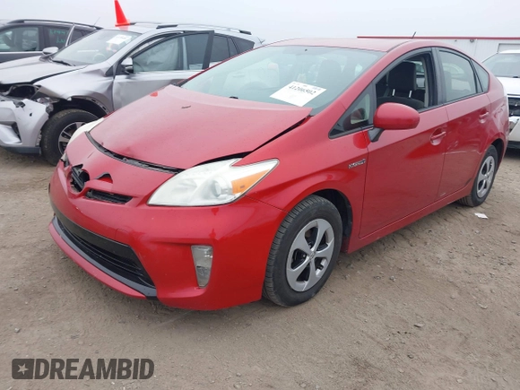 2013 Toyota Prius One with VIN JTDKN3DU6D0346326, listed as a IAAI auction lot 41206502 with 169,544 mi miles and . Bid and sale history available at DreamBid. Image 17.