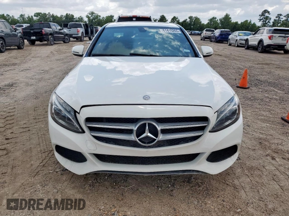 2018 Mercedes-Benz C 300 with VIN 55SWF4JB6JU245144, listed as a Copart auction lot 61415265 with 81,515 mi miles and Salvage title. Bid and sale history available at DreamBid. Image 5.