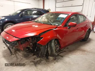 2018 Mazda 3 Sport with VIN 3MZBN1U77JM159875, listed as a IAAI auction lot 41742480 with 126,216 mi miles and . Bid and sale history available at DreamBid. Image 2.