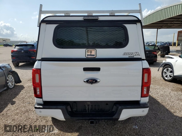 2022 Ford Ranger XL with VIN 1FTER1FH0NLD20763, listed as a Copart auction lot 53676765 with 46,564 mi miles and Clean Title. Bid and sale history available at DreamBid. Image 6.
