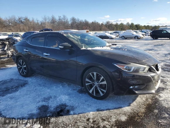 2016 Nissan Maxima SL with VIN 1N4AA6APXGC390099, listed as a Copart auction lot 41359135 with 66,199 mi miles and Salvage Title. Bid and sale history available at DreamBid. Image 4.