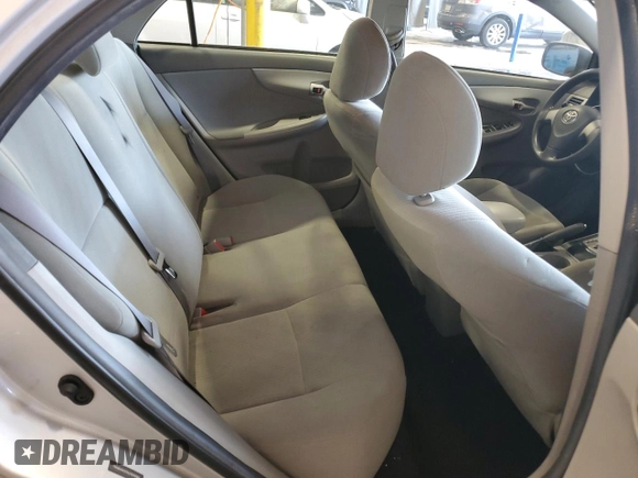 2010 Toyota Corolla with VIN 1NXBU4EE9AZ359085, listed as a Copart auction lot 62379755 with 107,160 mi miles and Salvage title. Bid and sale history available at DreamBid. Image 10.