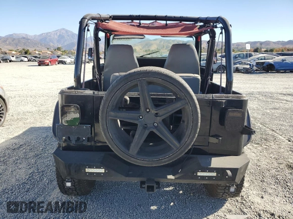 1995 Jeep Wrangler S with VIN 1J4FY19P7SP209782, listed as a Copart auction lot 84476294 with 157,029 mi miles and Salvage Title. Bid and sale history available at carsss.com. Image 6.