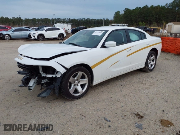 2019 Dodge Charger Police with VIN 2C3CDXAT2KH514146, listed as a IAAI auction lot 41431813 with 111,411 mi miles and . Bid and sale history available at DreamBid. Image 2.