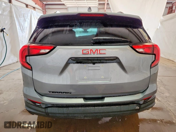 2021 GMC Terrain SLE with VIN 3GKALMEV7ML369281, listed as a Copart auction lot 64128775 with 71,111 mi miles and Clean title. Bid and sale history available at DreamBid. Image 6.