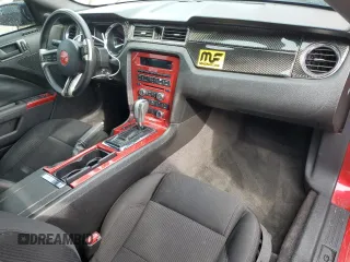 2013 Ford Mustang V6 with VIN 1ZVBP8AM7D5200710, listed as a Copart auction lot 46943765 with 140,327 mi miles and Salvage Title. Bid and sale history available at carsss.com. Image 8.