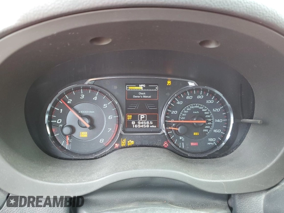 2018 Subaru WRX Limited with VIN JF1VA1L69J8827531, listed as a Copart auction lot 53642785 with 169,458 mi miles and Salvage Title. Bid and sale history available at carsss.com. Image 9.