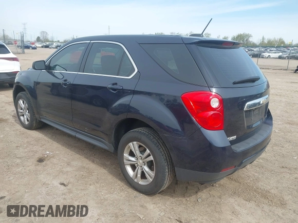2015 Chevrolet Equinox LS with VIN 2GNALAEKXF6188125, listed as a IAAI auction lot 42148952 with 90,745 mi miles and . Bid and sale history available at DreamBid. Image 3.