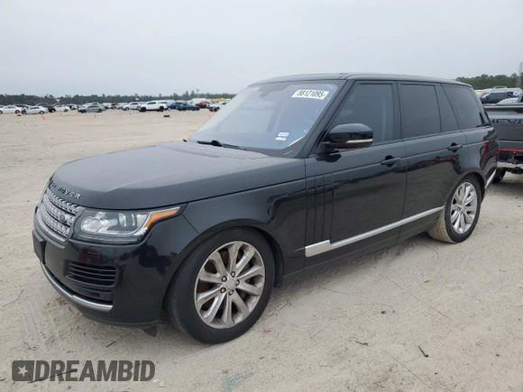2016 Land Rover Range Rover HSE z VIN SALGS2VF0GA276743, wystawiony jako Copart lot #88121095 z przebiegiem 120 824 mil mil oraz Szkoda całkowita • Salvage title. Historia ofert i sprzedaży dostępna na DreamBid. Obrazek 1.