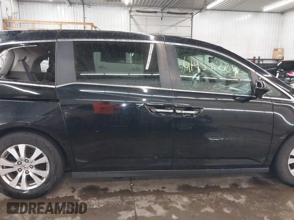 2015 Honda Odyssey EX-L with VIN 5FNRL5H6XFB019430, listed as a IAAI auction lot 41954209 with 161,389 mi miles and . Bid and sale history available at DreamBid. Image 13.