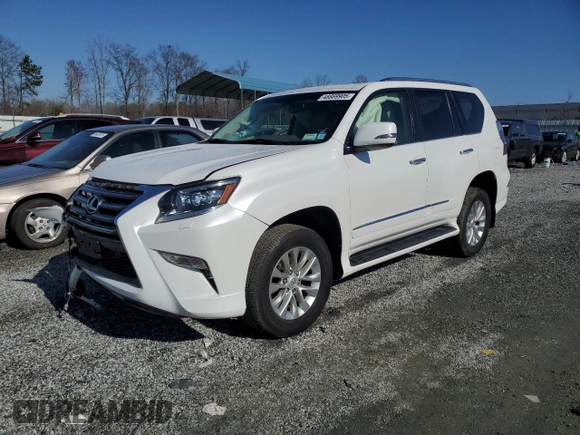 2017 Lexus GX with VIN JTJBM7FX5H5174250, listed as a Copart auction lot 48869905 with 63,674 mi miles and Salvage Title. Bid and sale history available at carsss.com. Image 1.