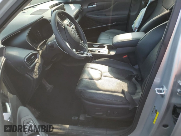 2019 Hyundai Santa Fe Ultimate z VIN 5NMS5CAD4KH002169, wystawiony jako Copart lot #58560645 z przebiegiem 27 762 mil mil oraz Szkoda całkowita • Salvage title. Historia ofert i sprzedaży dostępna na DreamBid. Obrazek 7.