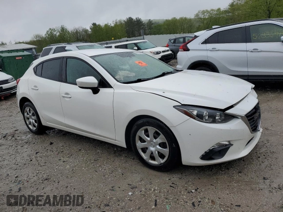 2015 Mazda 3 i Sport with VIN 3MZBM1K74FM185492, listed as a Copart auction lot 56164555 with 111,933 mi miles and Clean Title. Bid and sale history available at DreamBid. Image 4.