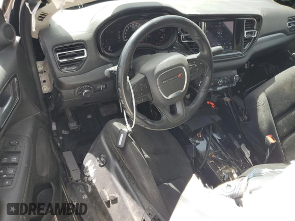 2022 Dodge Durango Special Service with VIN 1C4RDJFG5NC184623, listed as a Copart auction lot 49061625 with 40,100 mi miles and Salvage title. Bid and sale history available at DreamBid. Image 8.