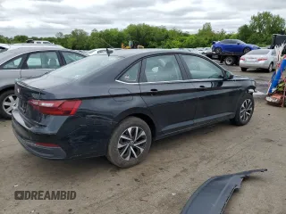 2024 Volkswagen Jetta S с VIN 3VW5M7BU6RM102431, выставлен на аукционе Copart как лот 58212985 с пробегом 6 065 миль миль и Списание • Salvage title. История ставок и продаж доступна на DreamBid. Изображение 3.